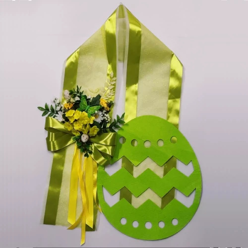 Wielkanocna przewieszka na drzwi - propozycja warsztatów.