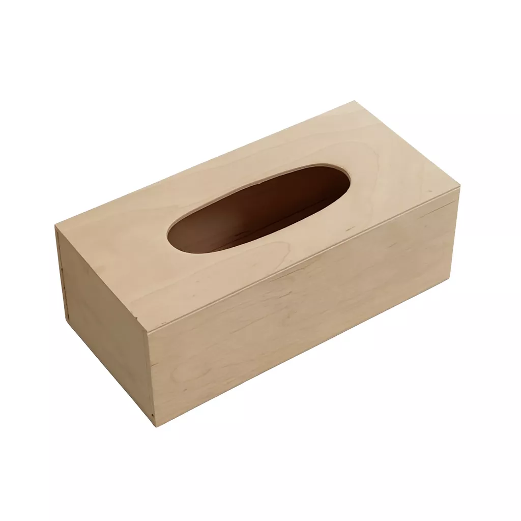 Pudełko drewniane na chusteczki