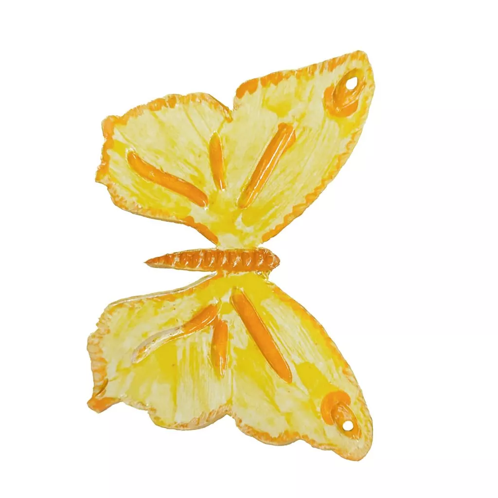 Ceramiczny motyl zawieszka