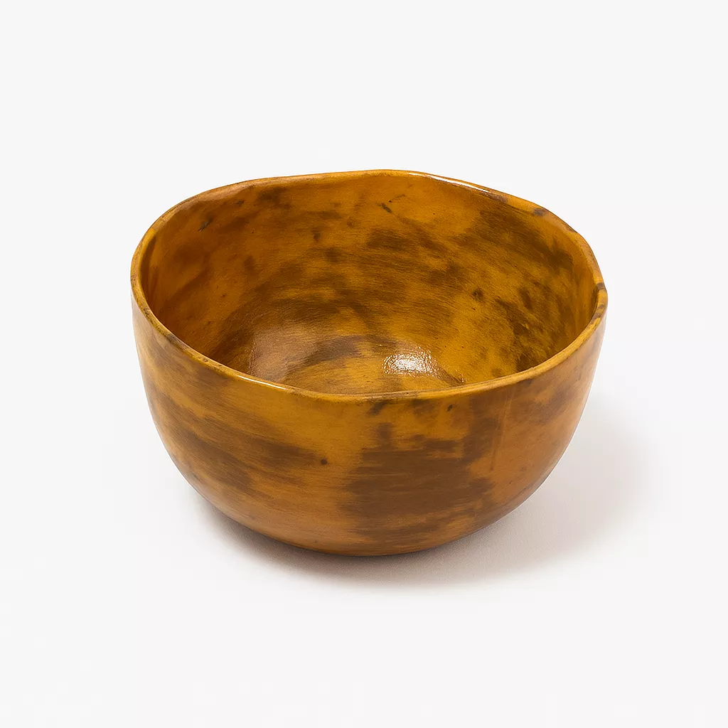 Ceramiczna misa pomarańczowa